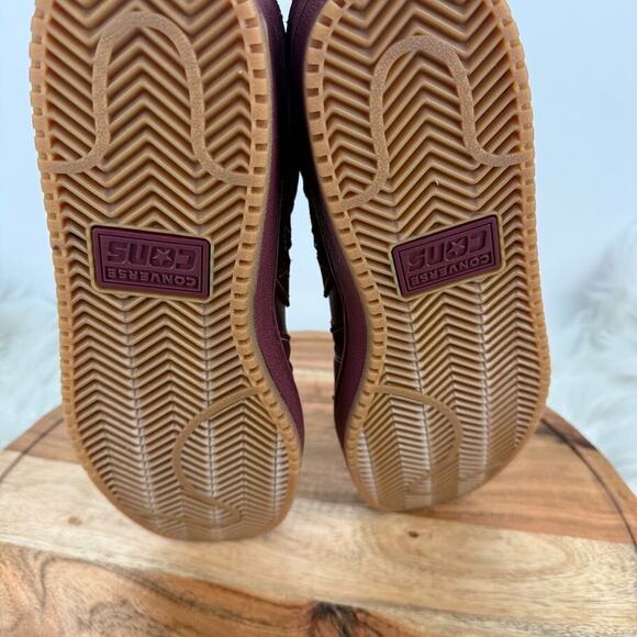 Converse AS-1 Pro Ox CONS Skate Shoes Mens Size 9.5 Burgundy Red A06658C New - Picture 8 of 10